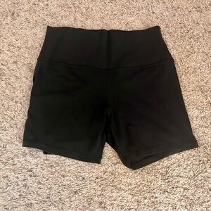 lululemon athletica Black High Waist Women Shorts